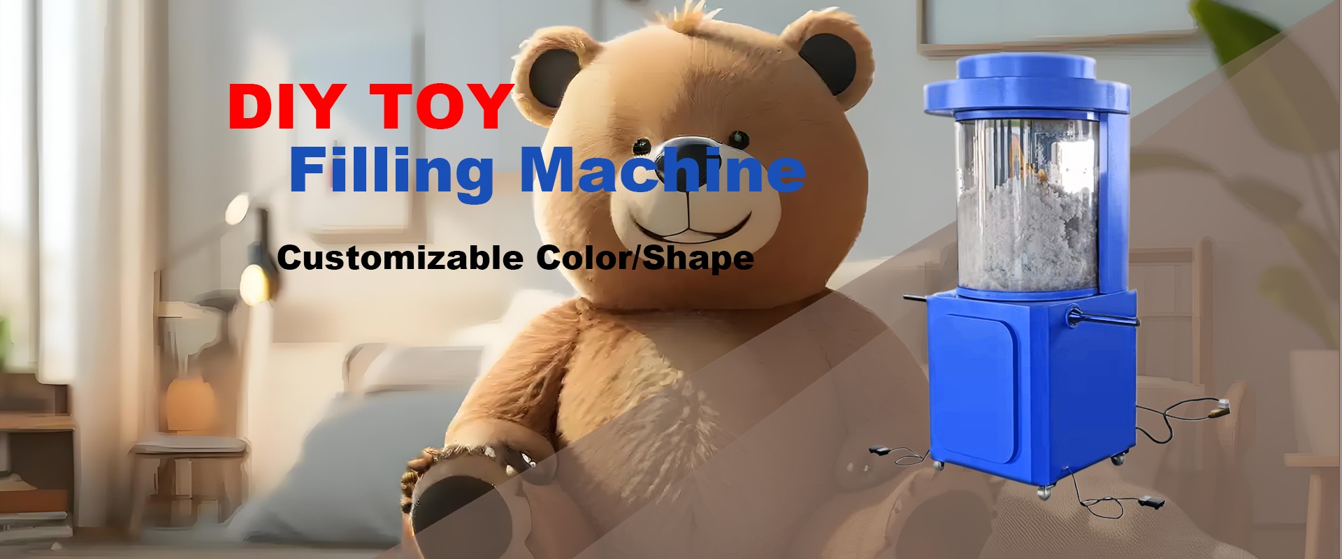 DIy toy stuffing machine