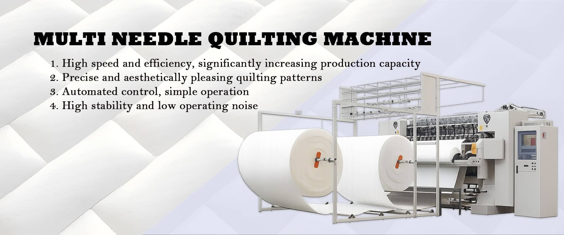 Multi-needle quilting machine