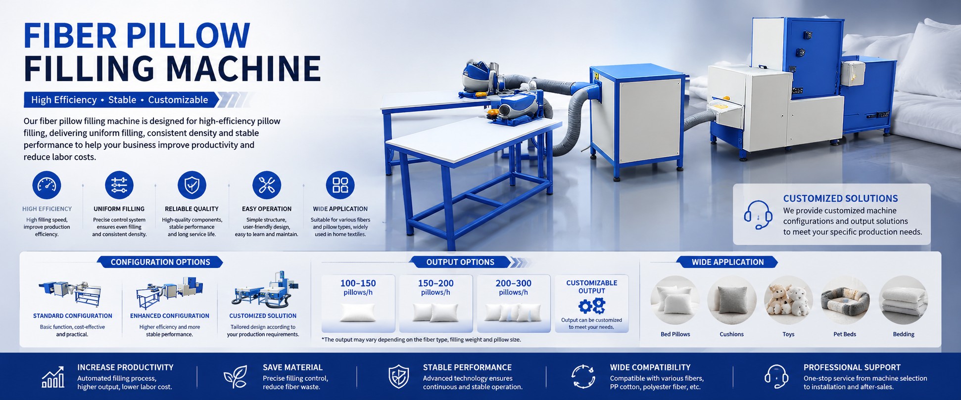 Quantitative Fiber Filling Machine Supplier