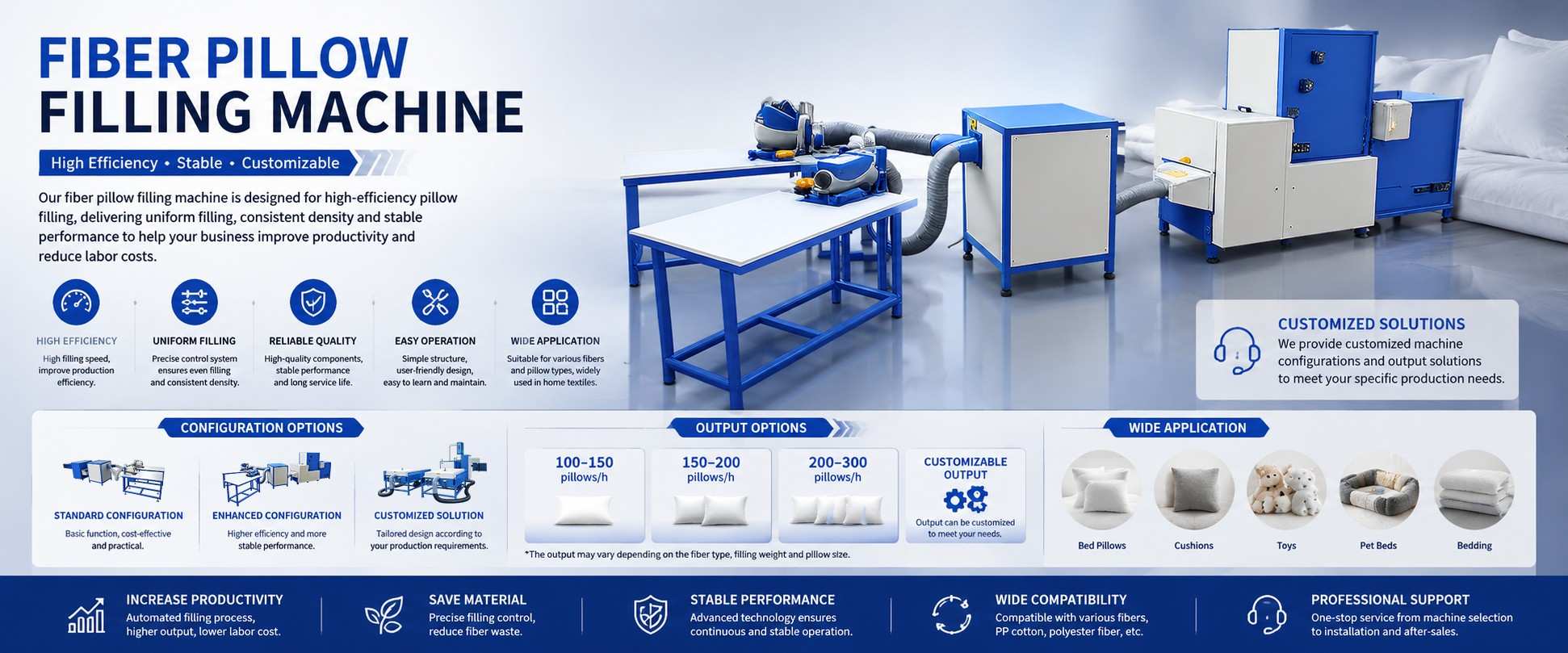 Quantitative Fiber Filling Machine Supplier