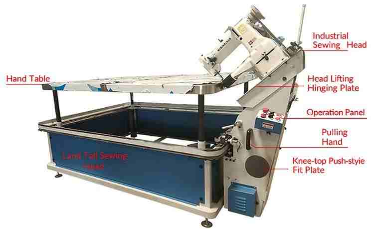 Mattress Tape Edge Sewing Machine