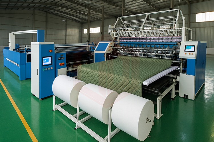 Chain-Stitch Multi-Needle Quilting Machine