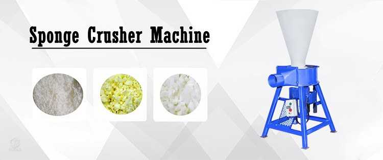 Sponge Shredder Machine Sponge Shredder Machine