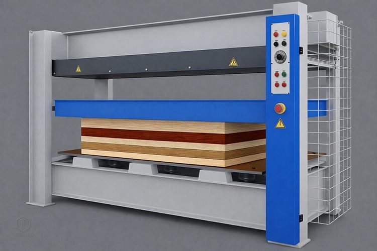 Plywood Hot Press Machine