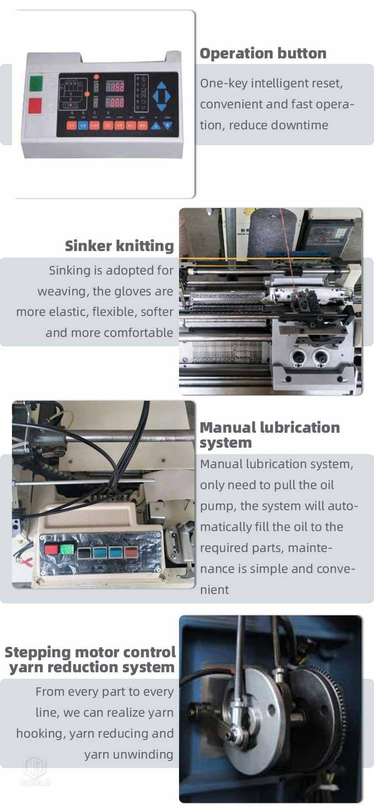Labor Glove Knitting Machine