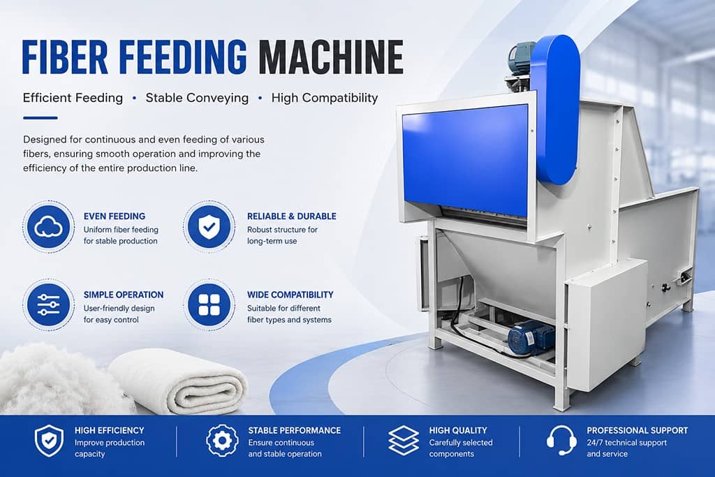 Cotton Feeding Machine Cotton Feeding Machine Hot selling For Fiber Opening Machine