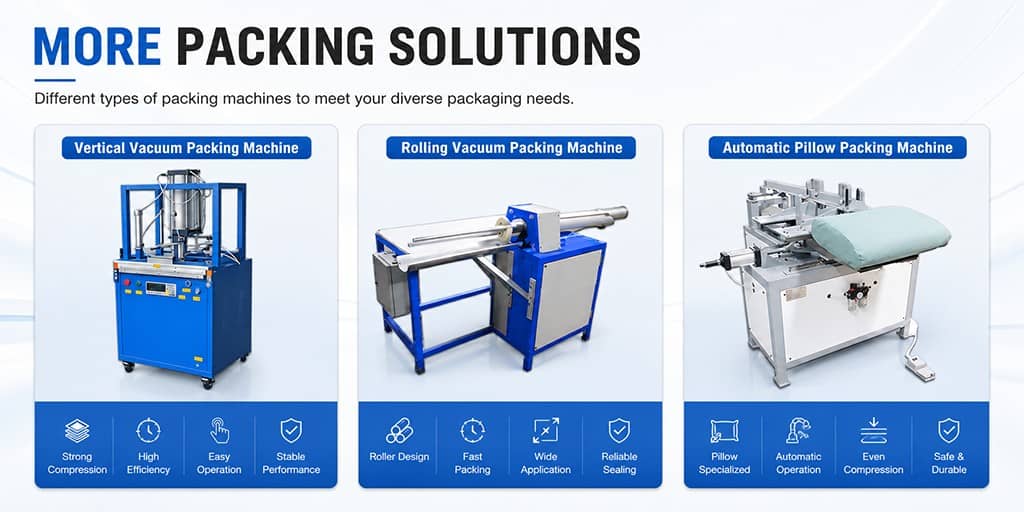 Pillow Vacuum Packing Machine Pillow Vacuum Packing Machine Industrial Baler Vacuum Packing Machine Price