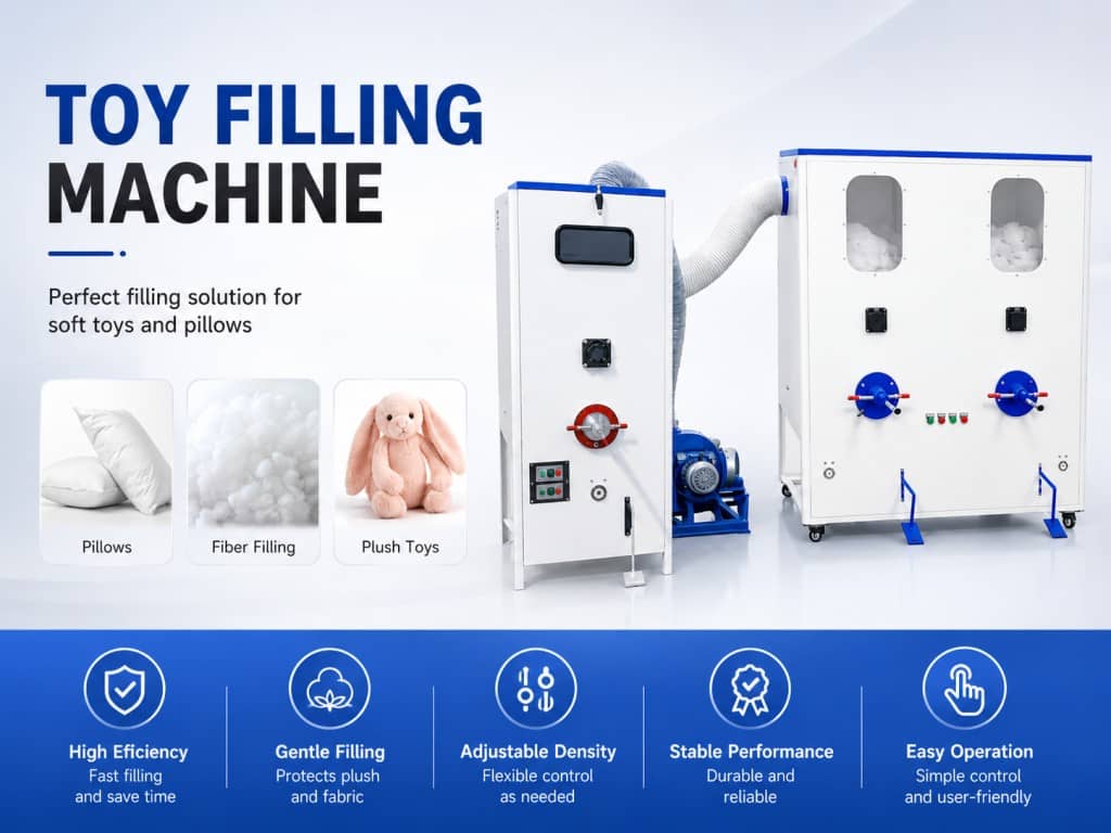 Teddy Mountain Stuffing Machine Teddy Mountain Stuffing Machine Cotton Polyester Filler Fiber Filling Machine