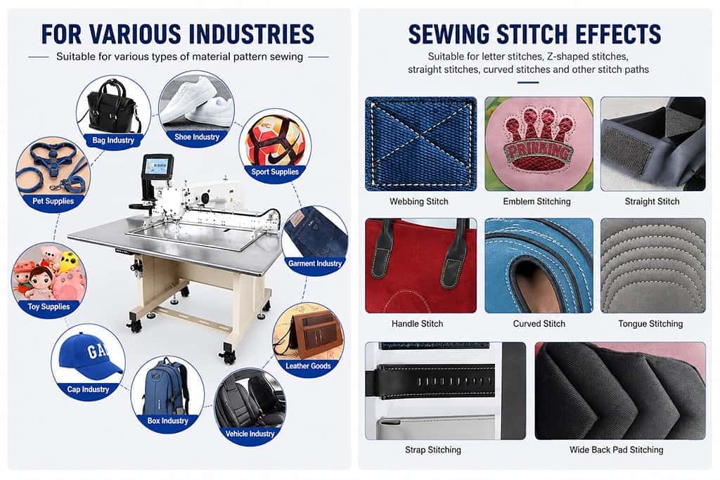 Computer Pattern Stitching Machine Home Textile Pattern Sewing Machine