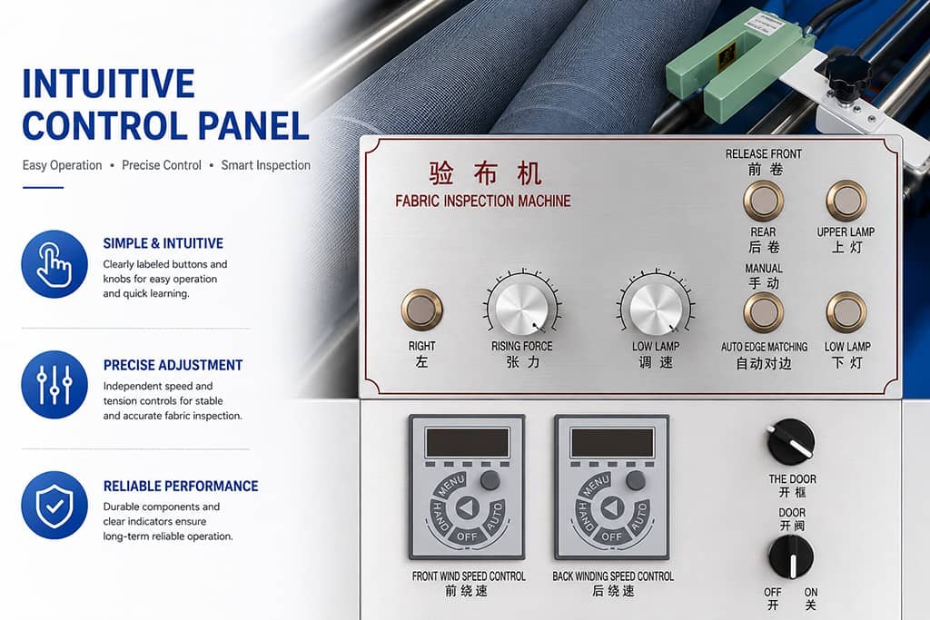 Computerized Fabric Inspection Machine Garment Fabric Inspection Machine