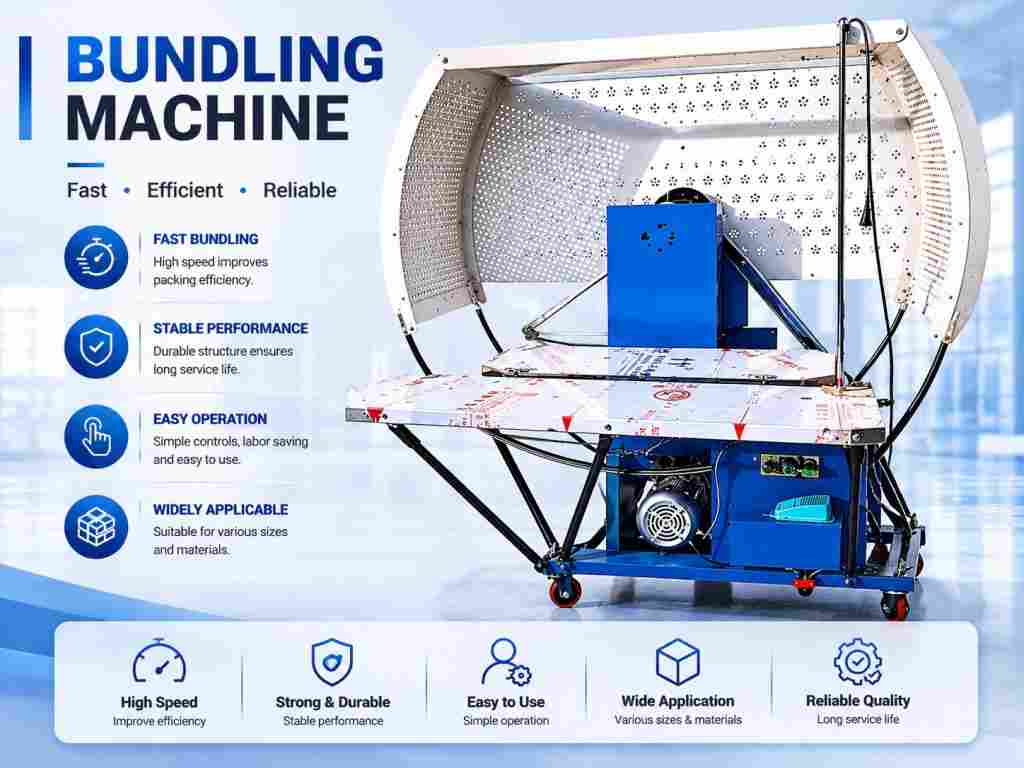 Bundle Strapping Machine Semi Automatic Pallet Strapping Machine