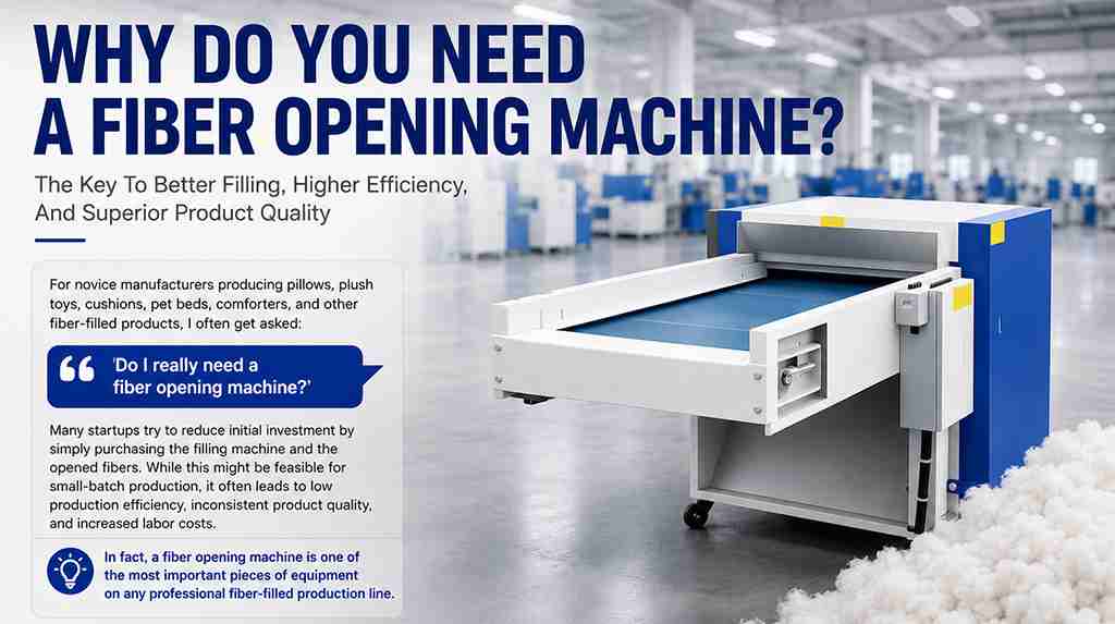 Why Do You Need A Fiber Opening Machine?