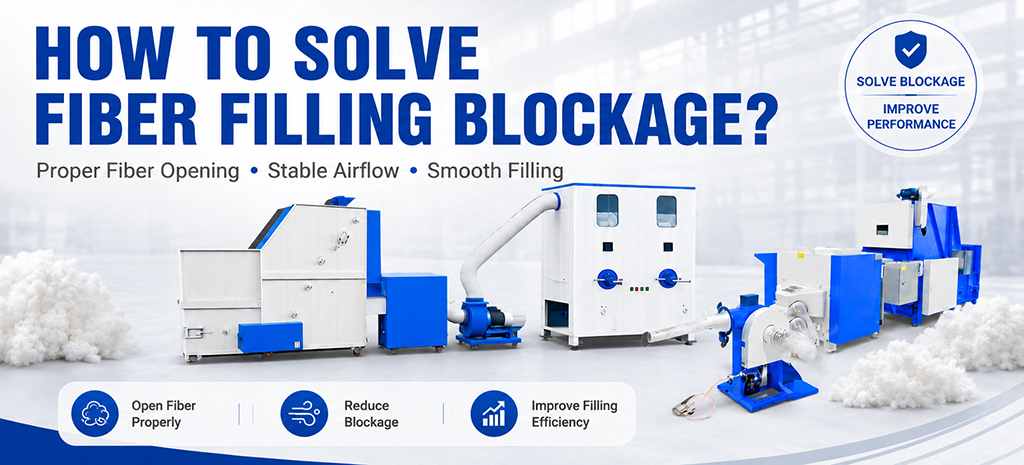 How To Solve Fiber Filling Blockage Problems In Filling Machines