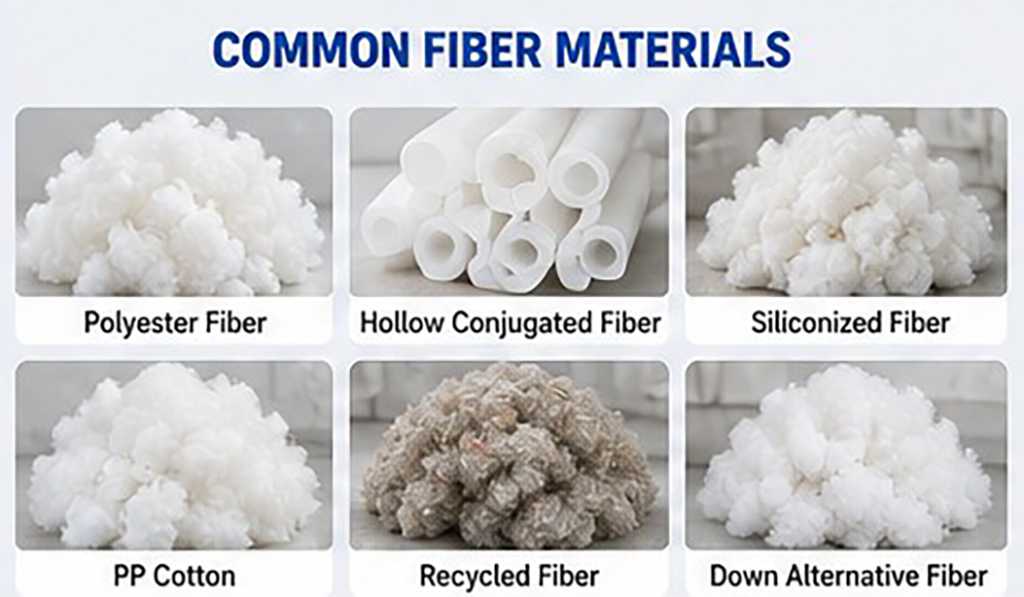 Fiber Material For Pillow Filling How To Choose The Right Fiber Material For Pillow And Plush Toy Filling