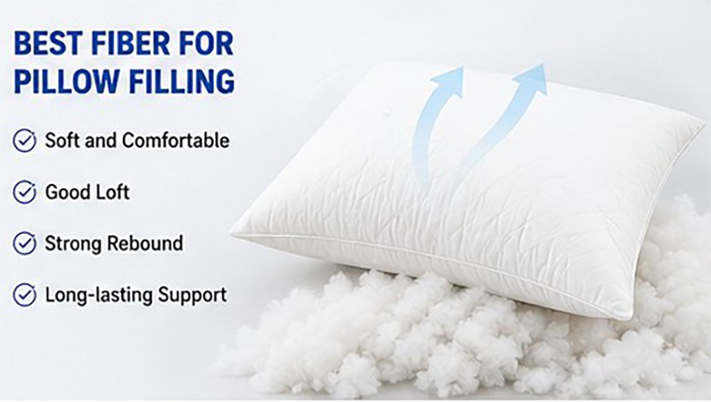 Fiber Material For Pillow Filling How To Choose The Right Fiber Material For Pillow And Plush Toy Filling