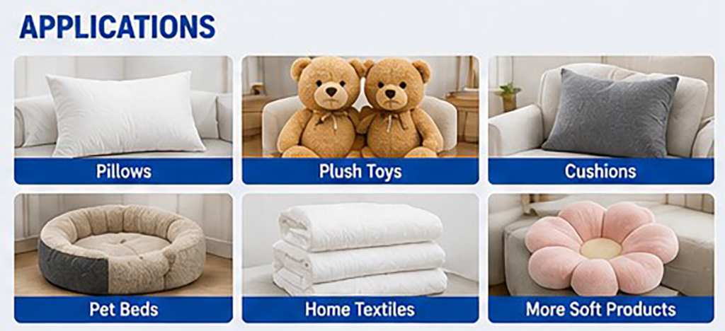 Fiber Material For Pillow Filling How To Choose The Right Fiber Material For Pillow And Plush Toy Filling