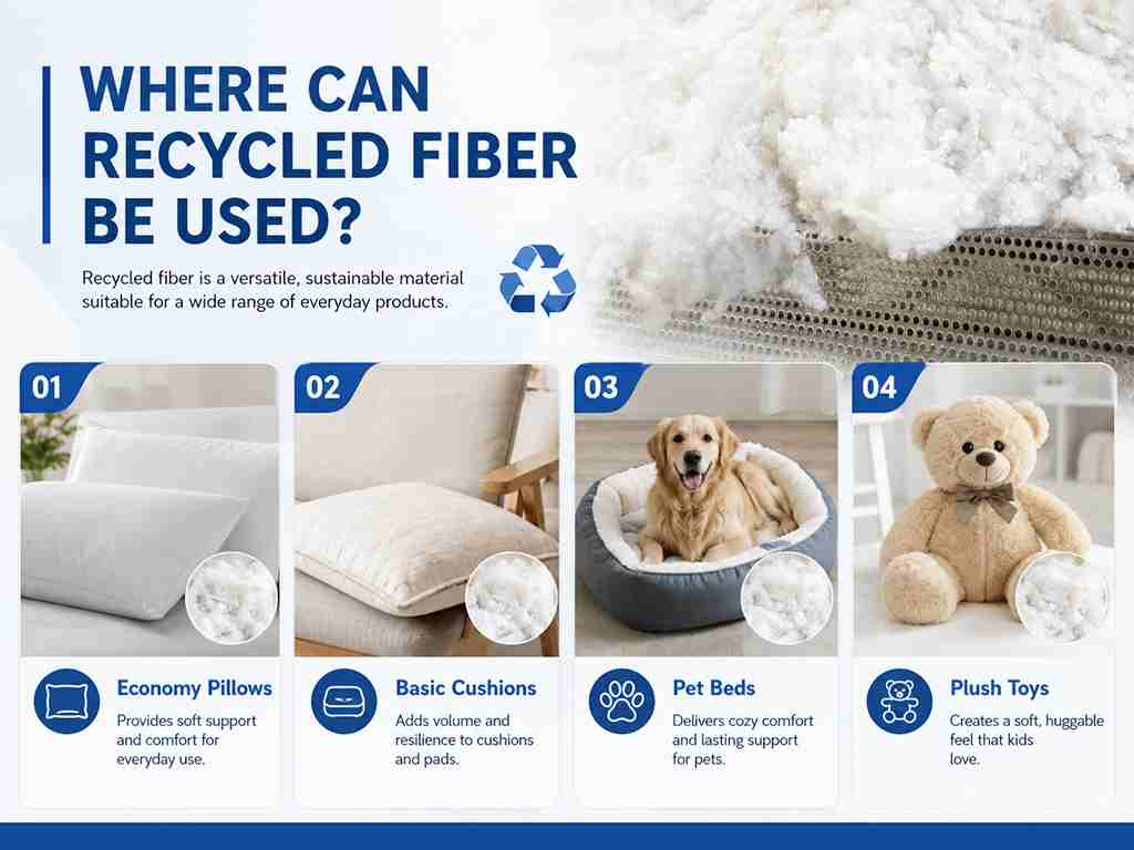 Can Recycled Fiber Be Used For Pillow And Toy Filling