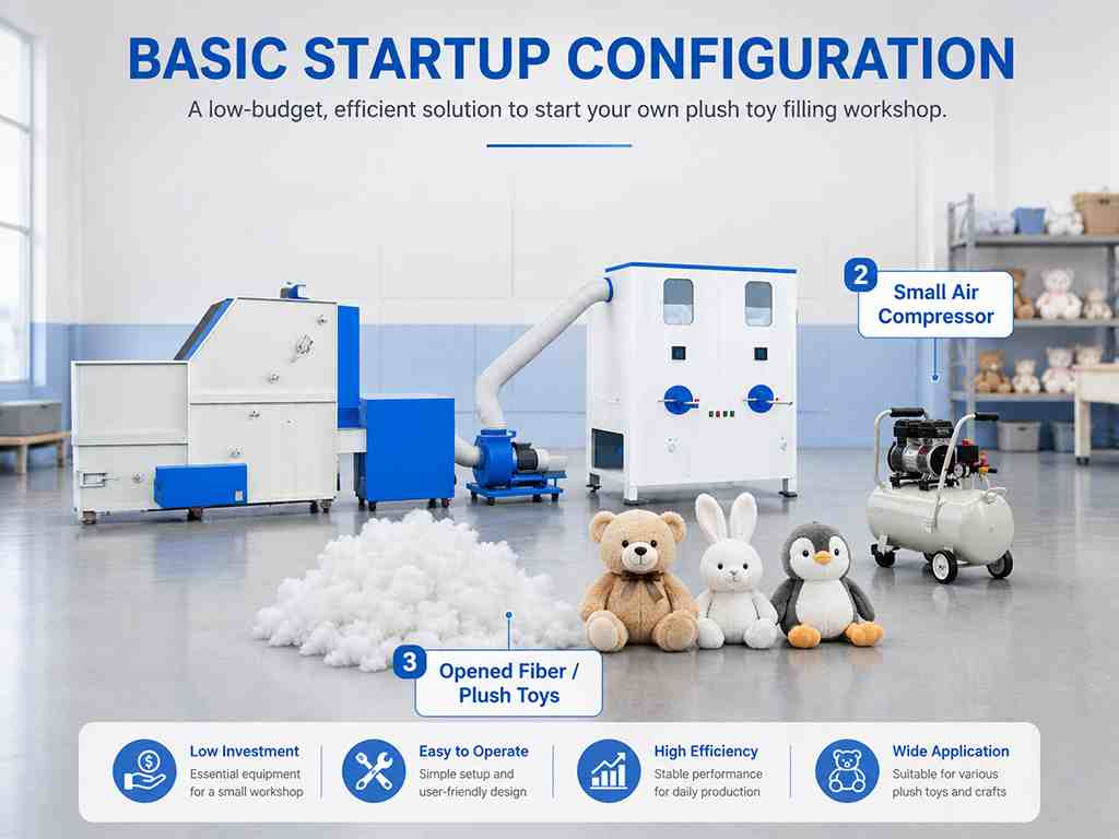 How To Build A Small Plush Toy Filling Workshop