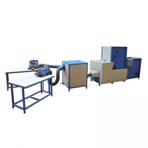 How does a quantitative cotton filling machine achieve quantitative cotton filling?
