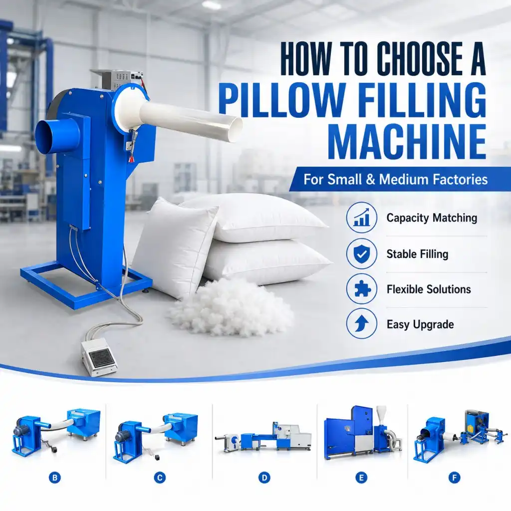 How To Choose A Pillow Filling Machine For Small And Medium Factories?