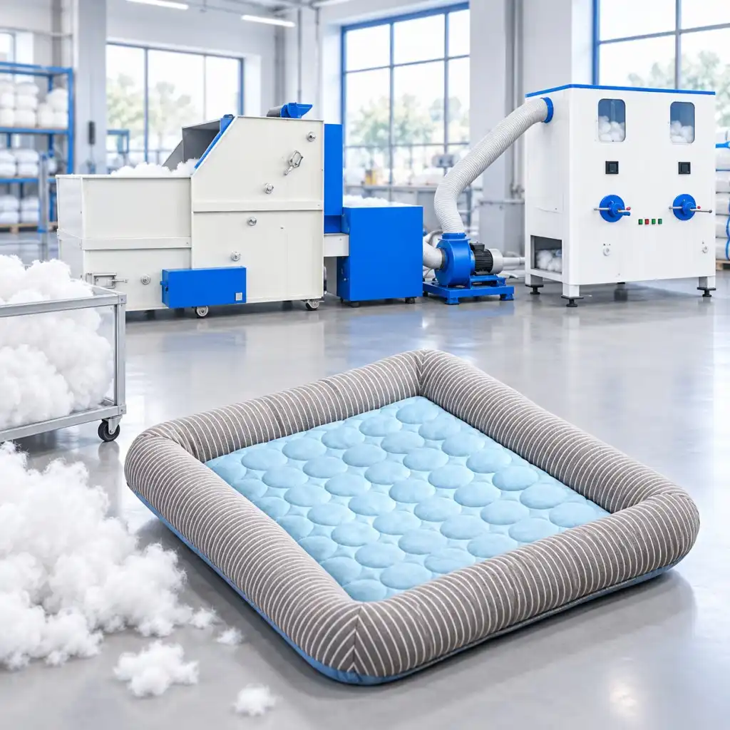 How To Build A Pet Bed Filling Production Line?