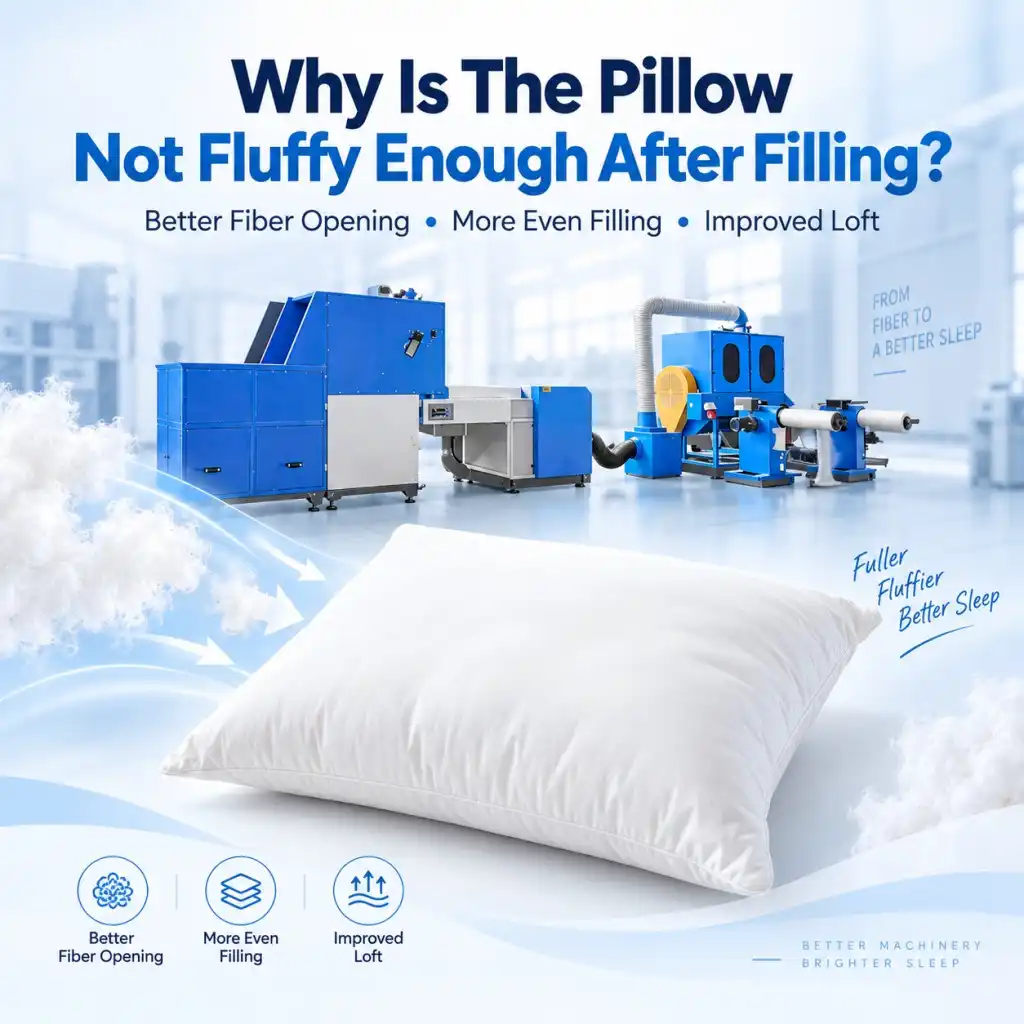 Why Is The Pillow Not Fluffy Enough After Filling?