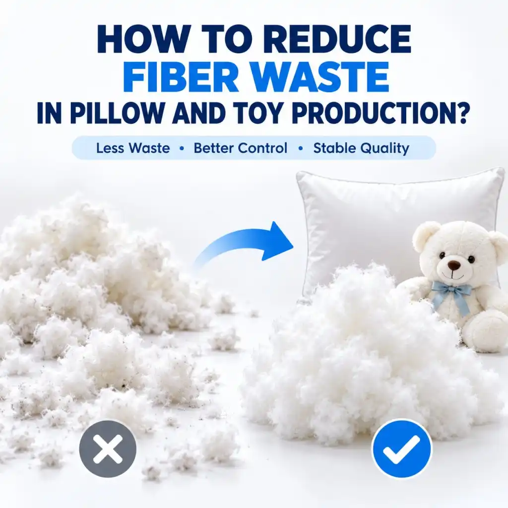 How To Reduce Fiber Waste In Pillow And Toy Production?