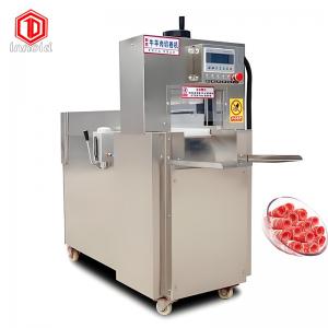 Automatic Meat Roll Cutting Machine Industrial Frozen Meat Slicing Cutting Bacon Slicer Machine