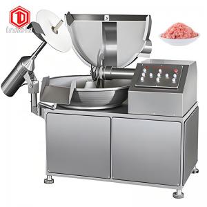 Bowl Cutter Chopper Machine High Efficiency Grinder Machine Mixer Meat Bowl Cutter Chopper