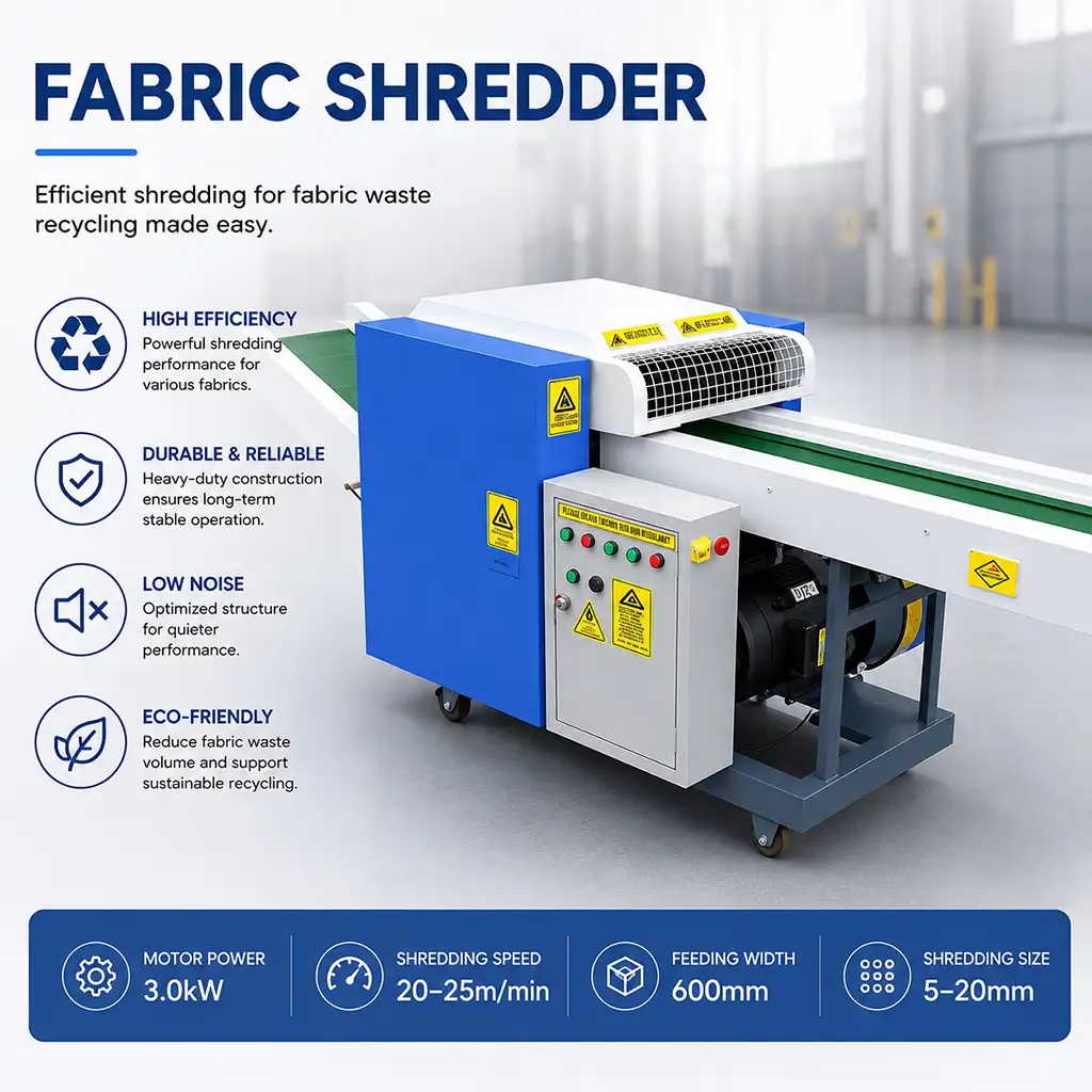 Clothes Crusher Machine Innold Cotton Fabric Shredding Machine Price Clothes Crusher Machine Innold Cotton Fabric Shredding Machine Price