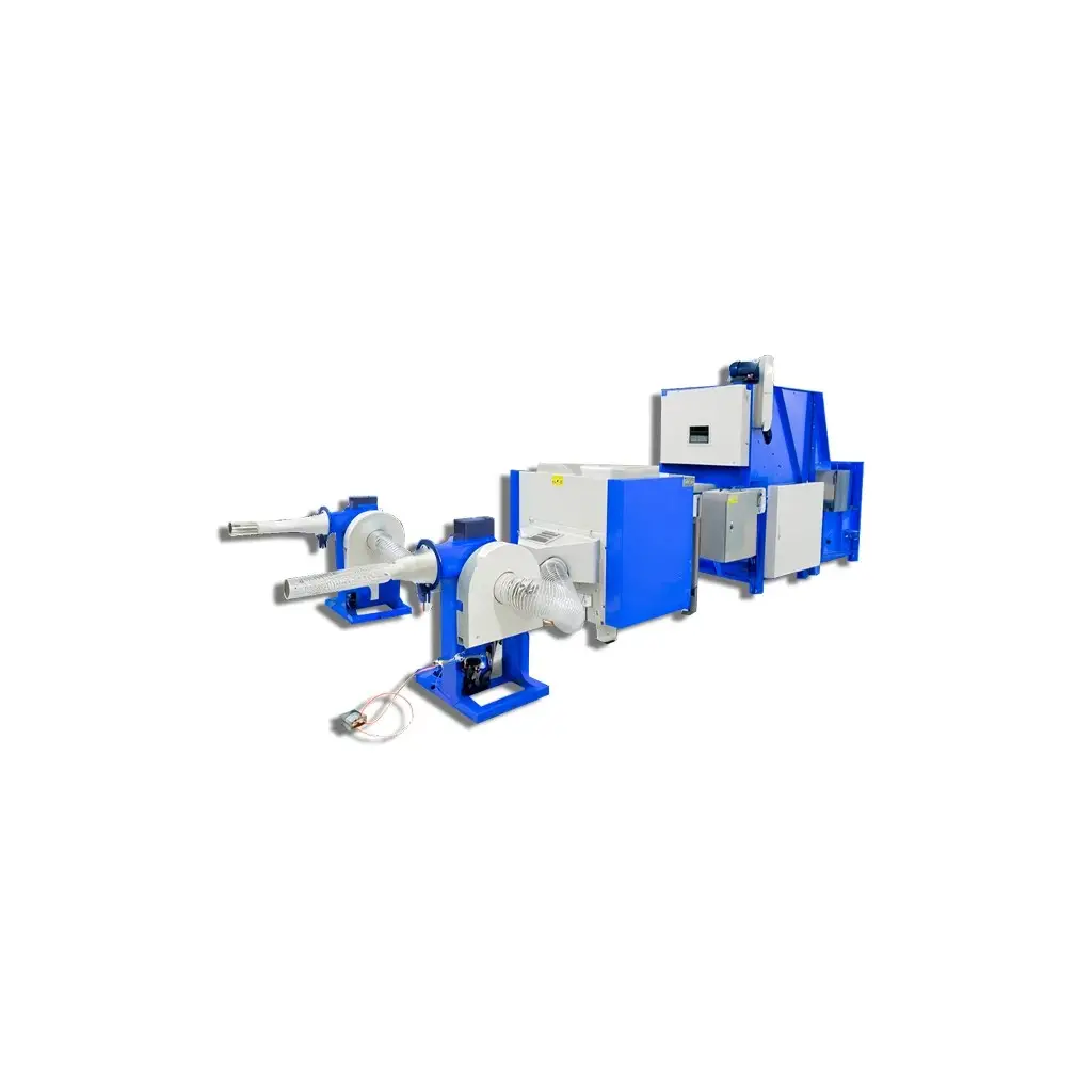 Fiberfill Pillow Stuffing Machine Customizable Cushion Polyester Fiber Cotton Filler