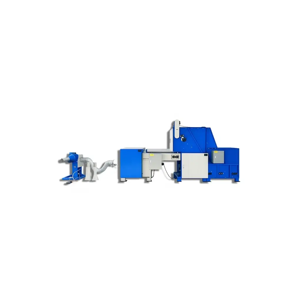 Foam Filling Machine Easy To Operate Polyester Fiber Cushion Fill Stuffer Machine