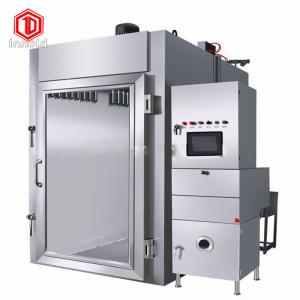 Gas Smokehouse 30KG Dried Meat Built-in With Smoke Generator Machine Supplier