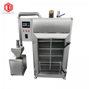 Gas Smoking Furnace 50KG Cured Meat Cold smoking With Smoke Generator Machine Supplier