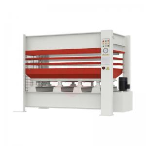 High Frequency Hot Press Machine Single Daylight Fully Automatic Wood Hot Press For Door Skin Lamination With Plc Control