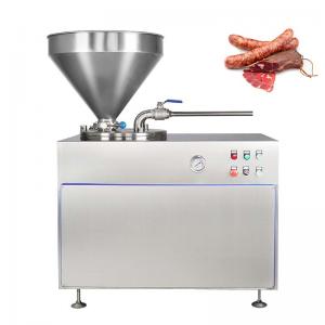 Hydraulic Meat Enema Machine Large Capacity 600KG Sausage Vacuum Stuffer Machine