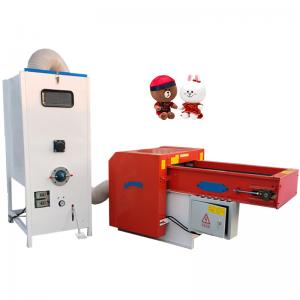 Toy Stuffer For Home Use with 90kg/h Soft Cotton Fiber Doll Filling Machine