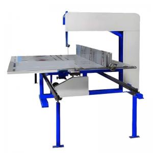 Vibrating Horizontal Cnc Sponge Cutting Machine Automatic Foam Polystyrene Cutting Machine For Sale