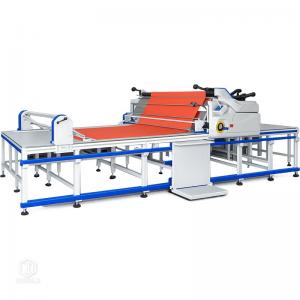 Woven Fabric Spreading Machine Programmable Fabric Lay Up Spreading Machines With Meter Counter